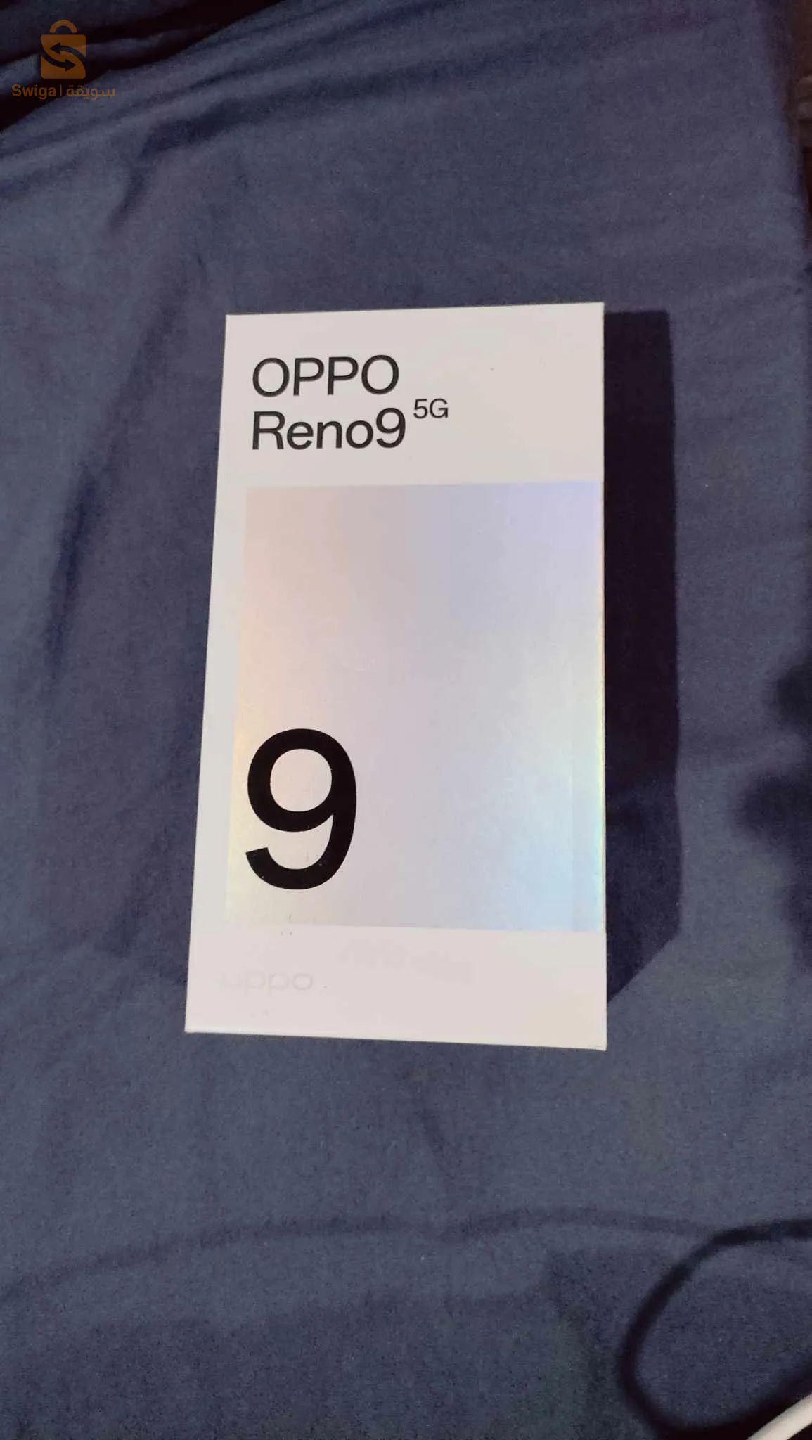 oppo reno 9 jdid avec carton,chargeur