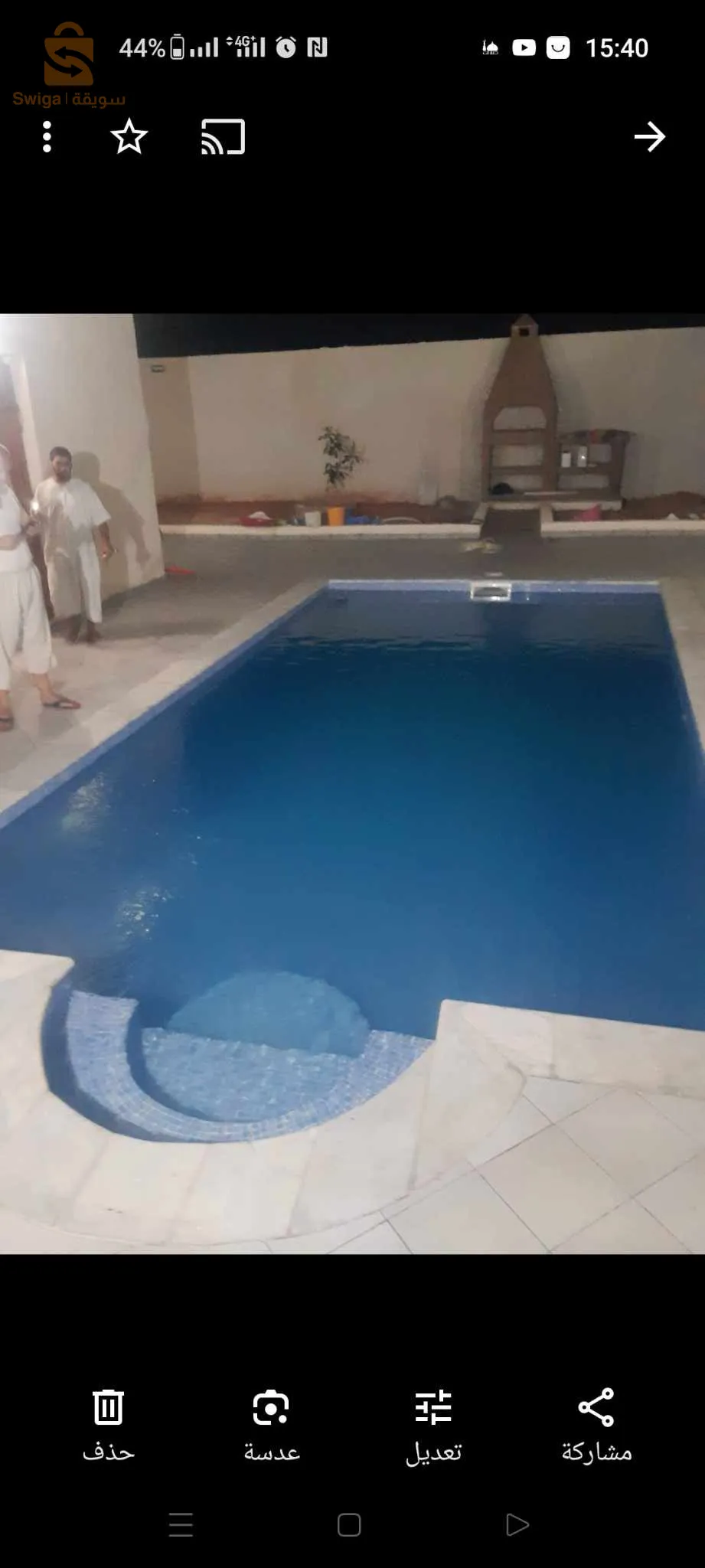 خدمات مسابح بناء منازل مسابح فرن بيتزا