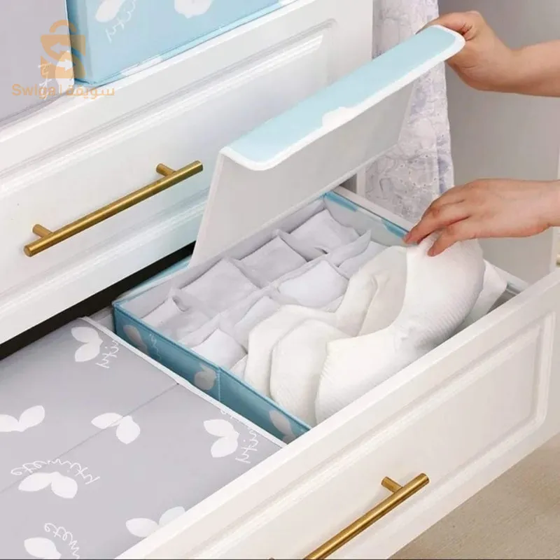 boites de rangement pliable pour sous-vêtements et vêtements