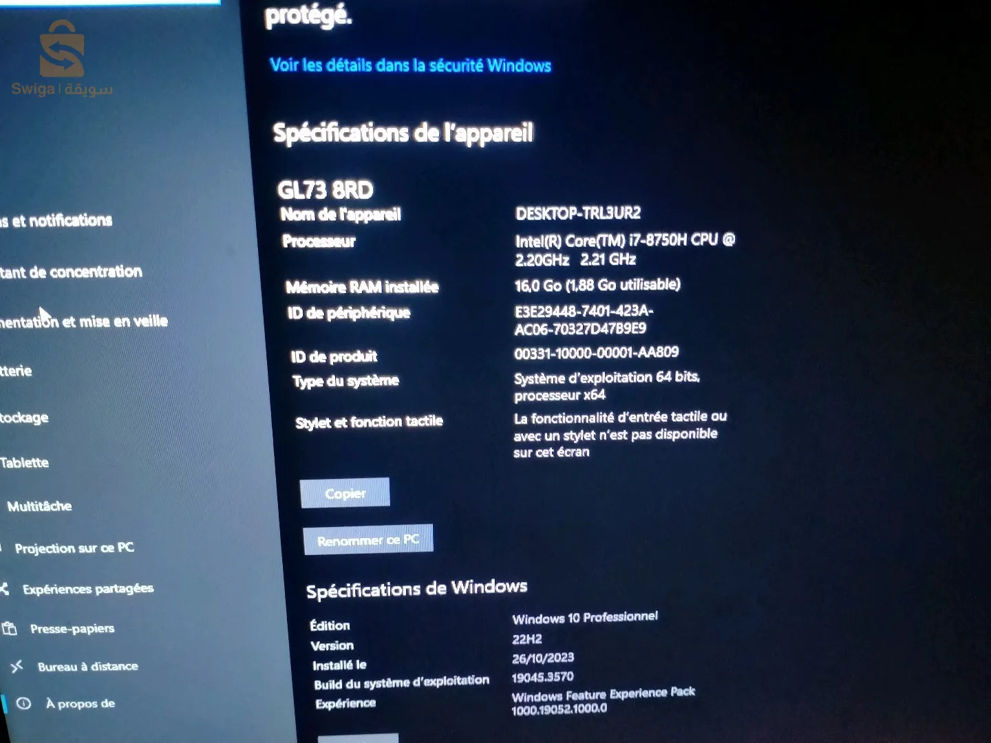 laptop MSI