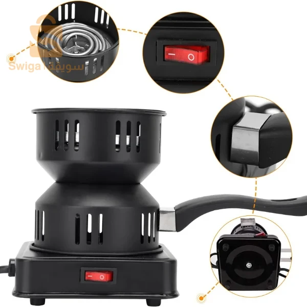 Brûleur de charbon électrique - موقد اشعال الفحم الكهربائي
وصف المنتوج👉👇👇
صغير الحجم وسهل الاستخدام: يحتوي على زر تشغيل/إيقاف لمزيد من الأمان
متين ومقاوم للحرارة - موقد الفحم الكهربائي هذا مصنوع من مادة طلاء السيراميك المقاومة للحرارة وعنصر تسخين عالي الجودة من الفولاذ المقاوم للصدأ الذي يسخن ويحرق الفحم في 3-5 دقائق.
موقد الفحم الآمن: يحتوي موقد الفحم على مقبض قابل للإزالة يمكنك استخدامه لتحريك موقد الفحم عندما يكون ساخنًا أو كملاقط للتعامل مع الفحم الساخن.
متعدد الاستخدامات: يمكن استخدامه أيضًا لتسخين أو غلي الماء وتحضير الشاي والقهوة وما إلى ذلك.
صينية الفحم القابلة للإزالة مصنوعة من الفولاذ المقاوم للصدأ عالي الجودة، ويمكن استخدام المقبض القابل للإزالة كملاقط.
3500دج
0665955230وق👉viber watts