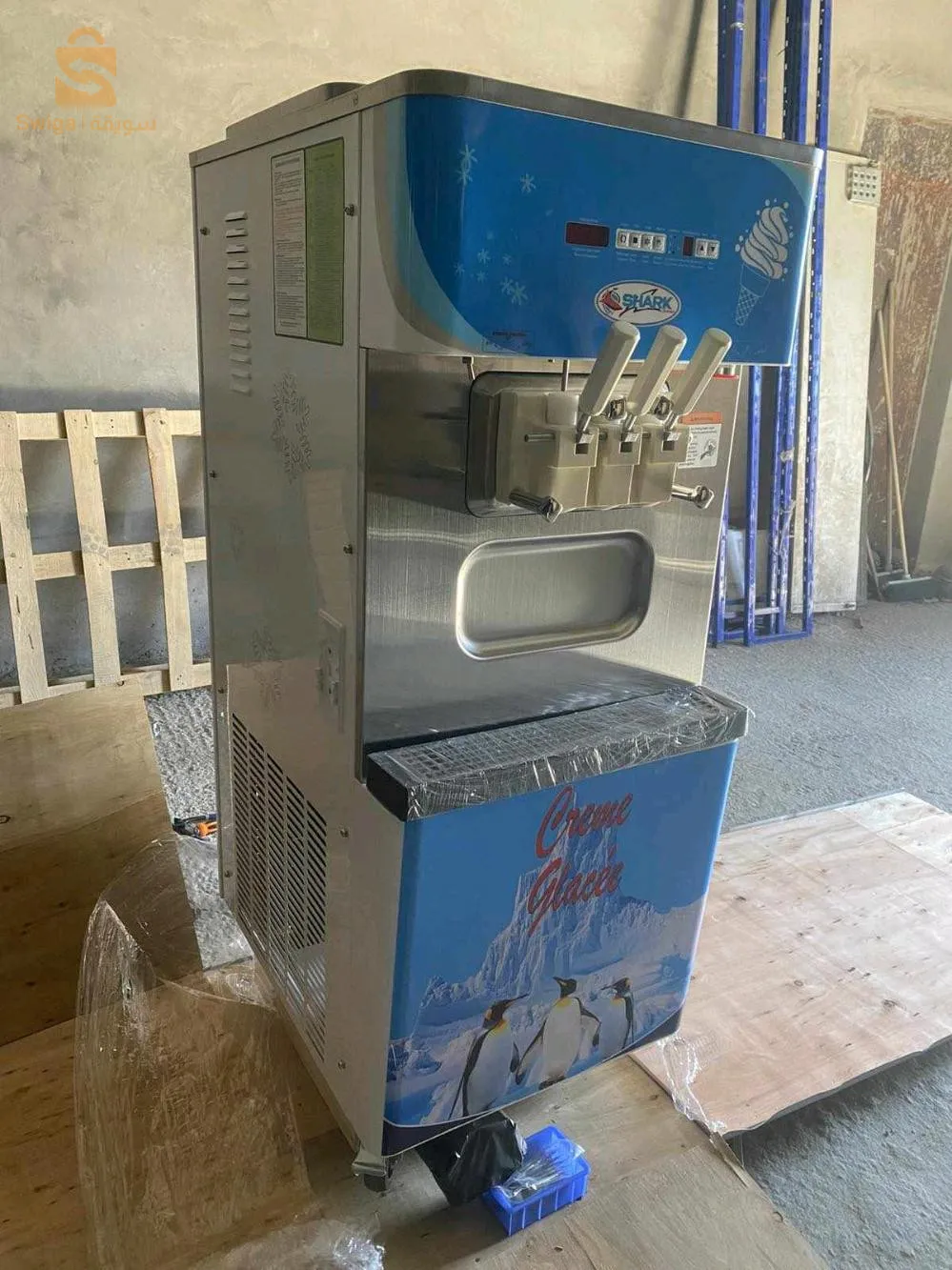 Machines à glaces excillence et shark 220v y380vAvec moyen compresseur et doubles compresseurAvec pompes mécanique ou Souffleurs