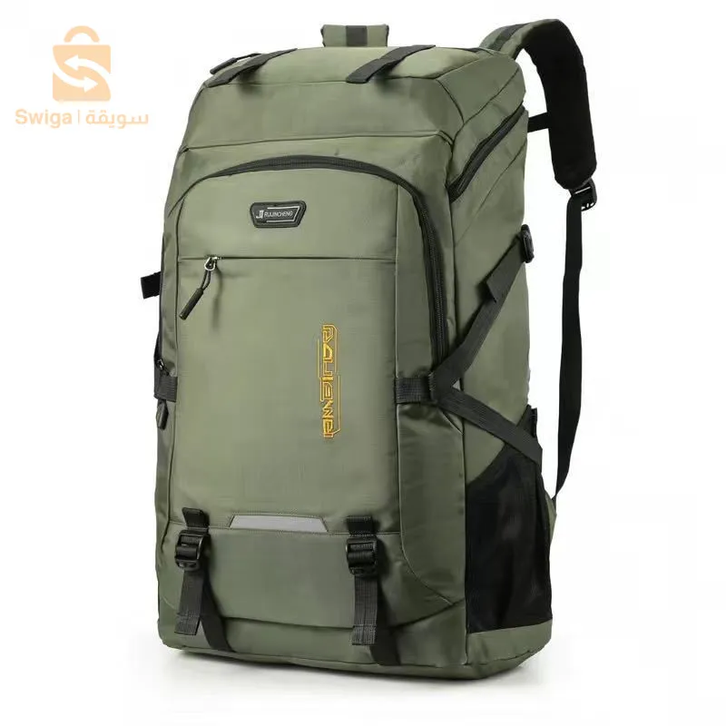 Previous
Next
Sacs à dos de voyage grande capacité 75 L étanche
4
Sac de sport polyvalent de grande taille, idéal pour transporter du matériel à la salle de sport et aux événements sportifs d’équipe ou pour les voyages et les aventures en camping.
Fabriqué en polyester résistant. La bandoulière et le panneau arrière rembourrés et respirants sont extrêmement confortables et légers, ce qui libère la chaleur plutôt que de l’accumuler.
Utilisation multifonctionnelle : conçu pour les hommes et les femmes, peut être utilisé comme sac à main, sac à bandoulière et sac à dos.
Taille :  41* 23*63  cm
Couleur : Noir * Bleu * Vert
capacité : 75 Littre
5600دج
0665955230وق👉viber watts