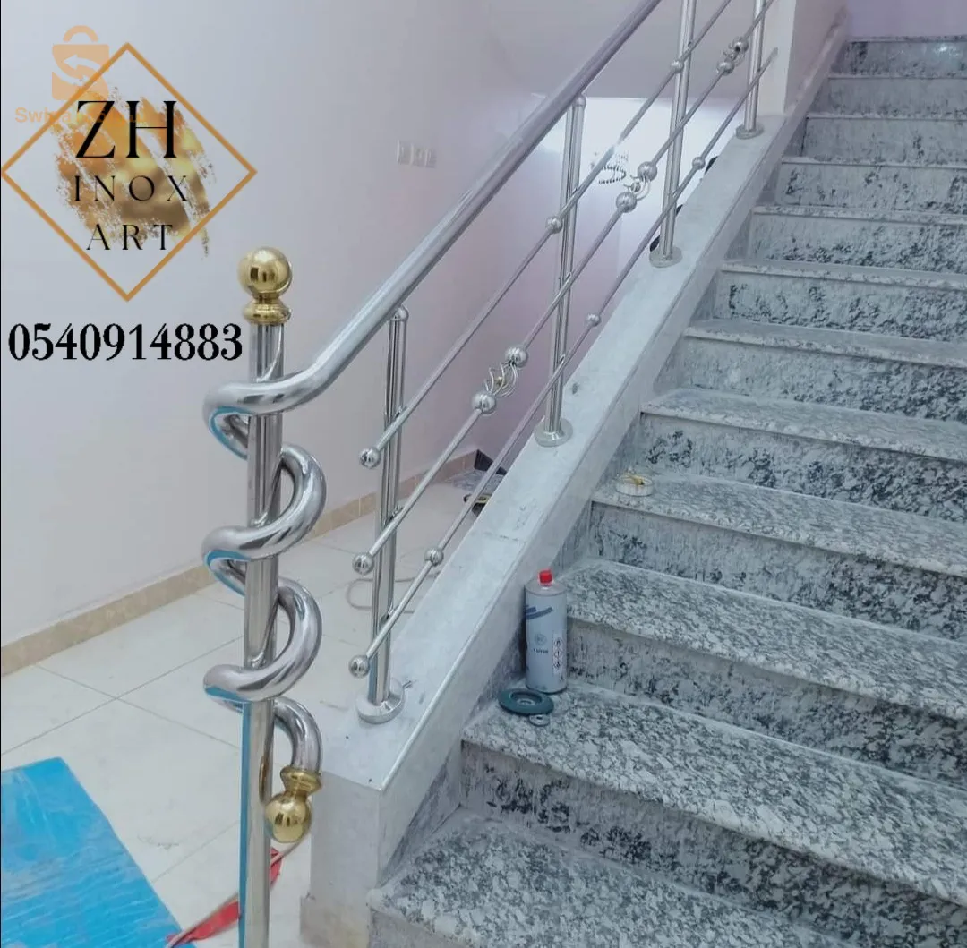 ✔ ️ Rampe d'escalier de différentes formes et types
﻿✔️ Garde-corps  sur balcons et terrasses ...de formes et types variés