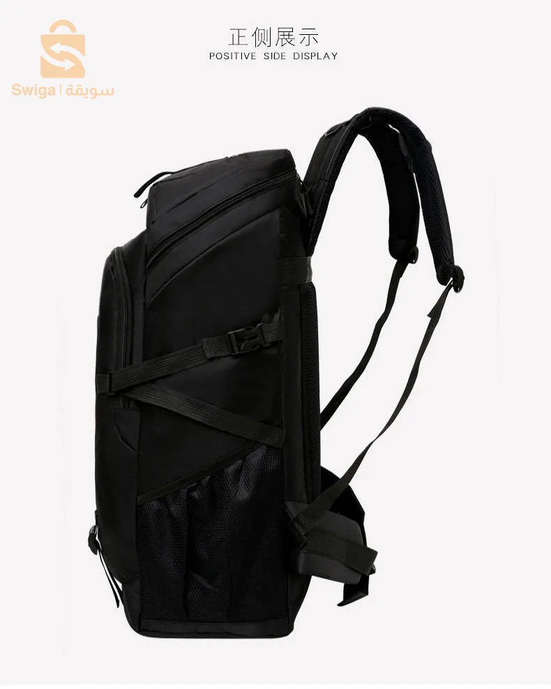 Previous
Next
Sacs à dos de voyage grande capacité 75 L étanche
4
Sac de sport polyvalent de grande taille, idéal pour transporter du matériel à la salle de sport et aux événements sportifs d’équipe ou pour les voyages et les aventures en camping.
Fabriqué en polyester résistant. La bandoulière et le panneau arrière rembourrés et respirants sont extrêmement confortables et légers, ce qui libère la chaleur plutôt que de l’accumuler.
Utilisation multifonctionnelle : conçu pour les hommes et les femmes, peut être utilisé comme sac à main, sac à bandoulière et sac à dos.
Taille :  41* 23*63  cm
Couleur : Noir * Bleu * Vert
capacité : 75 Littre
5600دج
0665955230وق👉viber watts