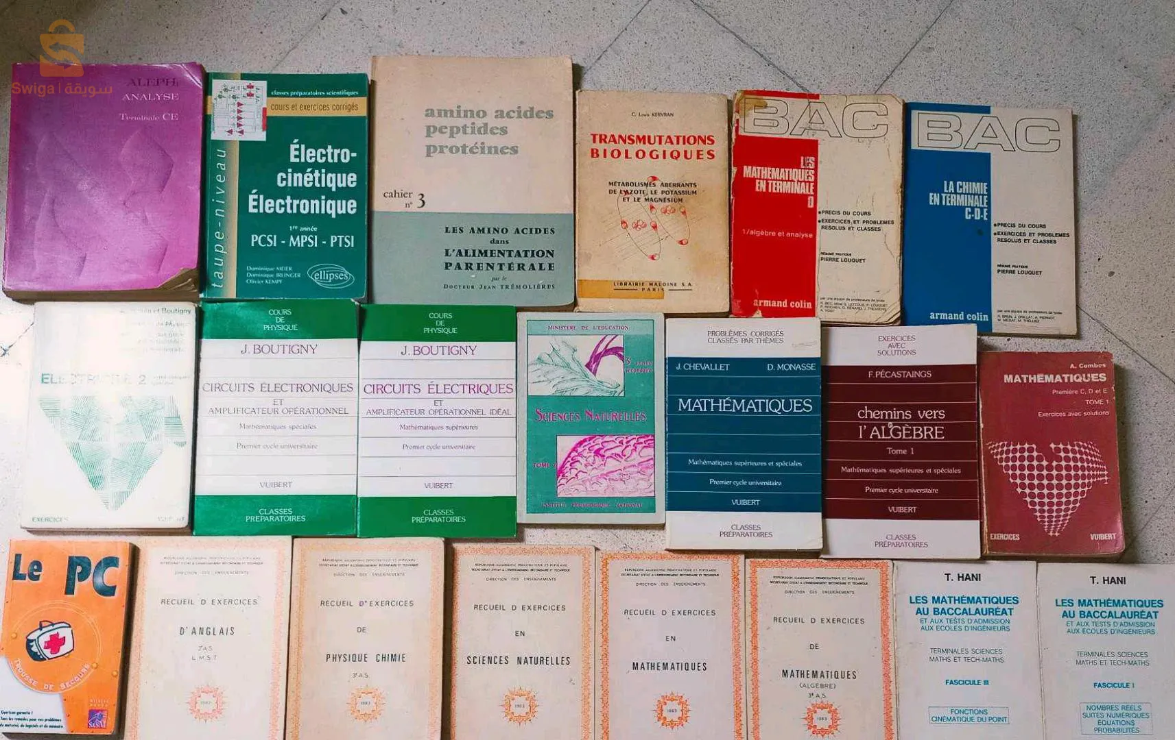 livres programmes français