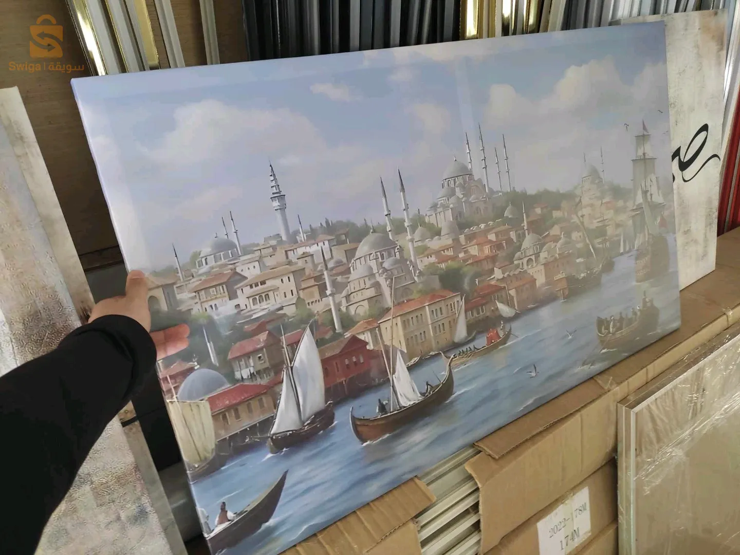 لوحات جدارية فنية