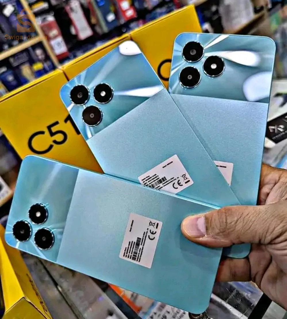 Smartphone Realme C51 / (4-128)gb#RealmeC51  (4/64)  Ram 4 GB ✅ Stockage 64gb Batterie 5000mAh  Camera 50 MP Fast Charge 33 Watt 27000دج0665955230فب👉viber watts