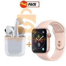 Smart Watch W26 noir et rose
