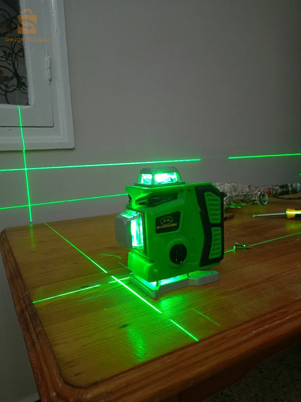 niveau laser sarnormax 4d 16 linge