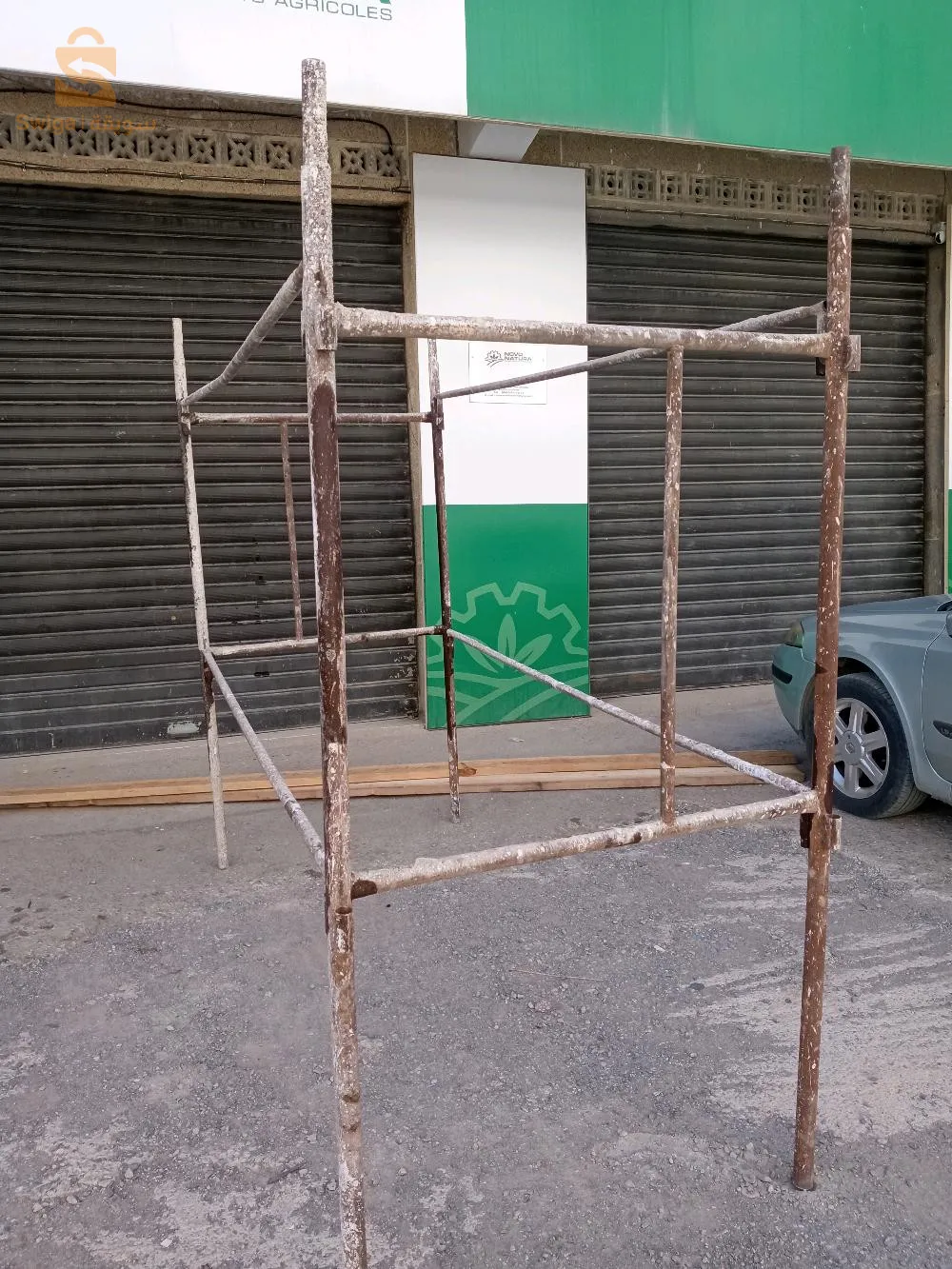 échafaudage métallique