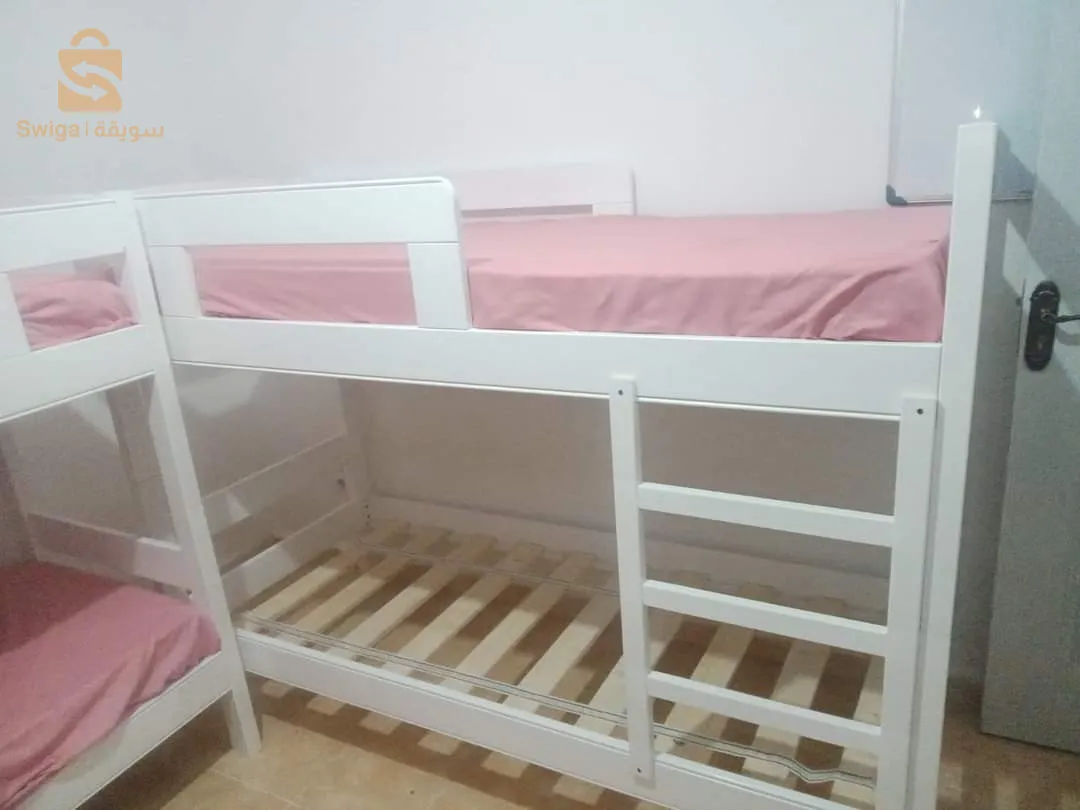 fabrication lit superposé bois rouge 0550249000