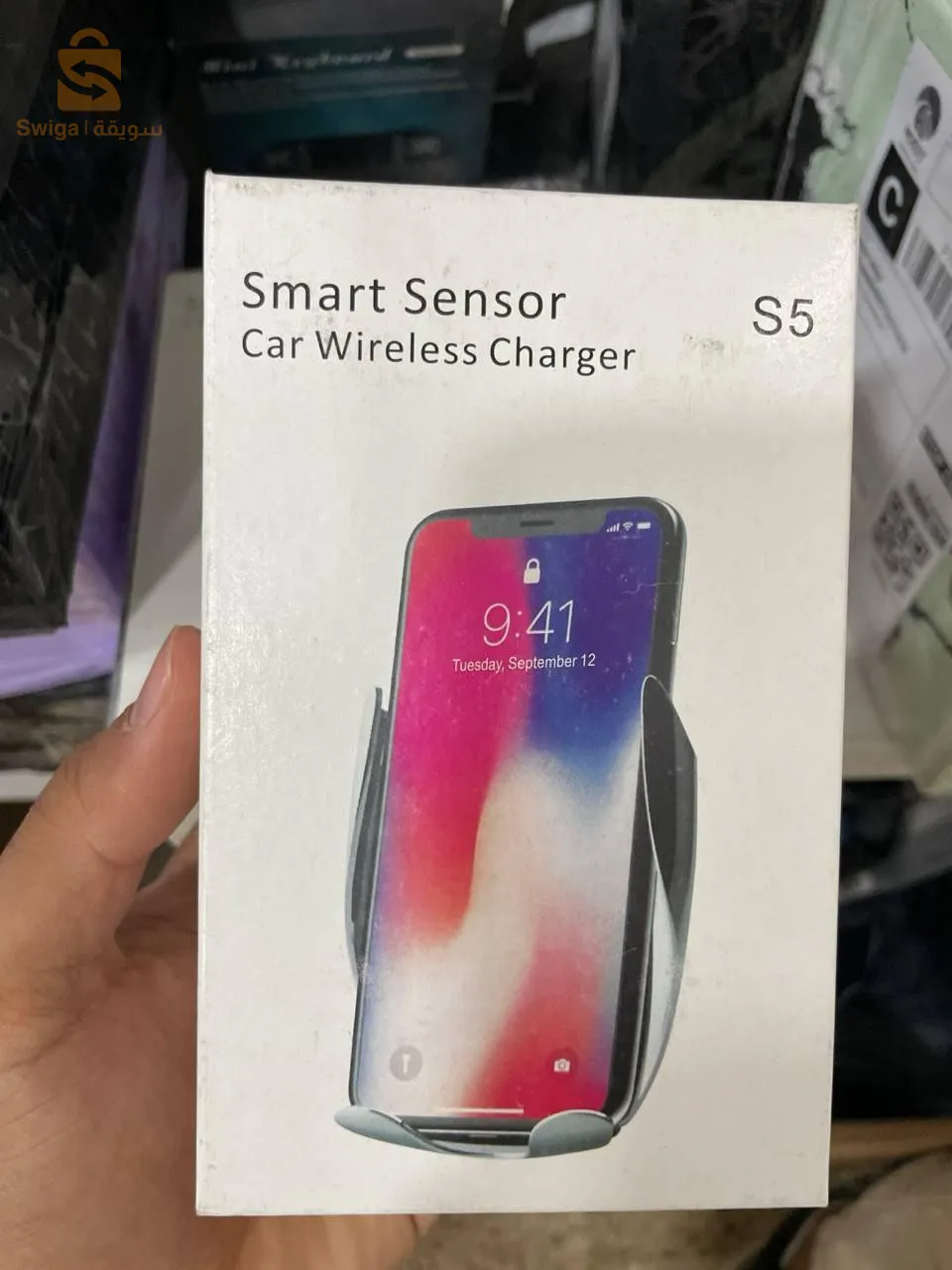 Support de telephone et chargeur sans fil S5