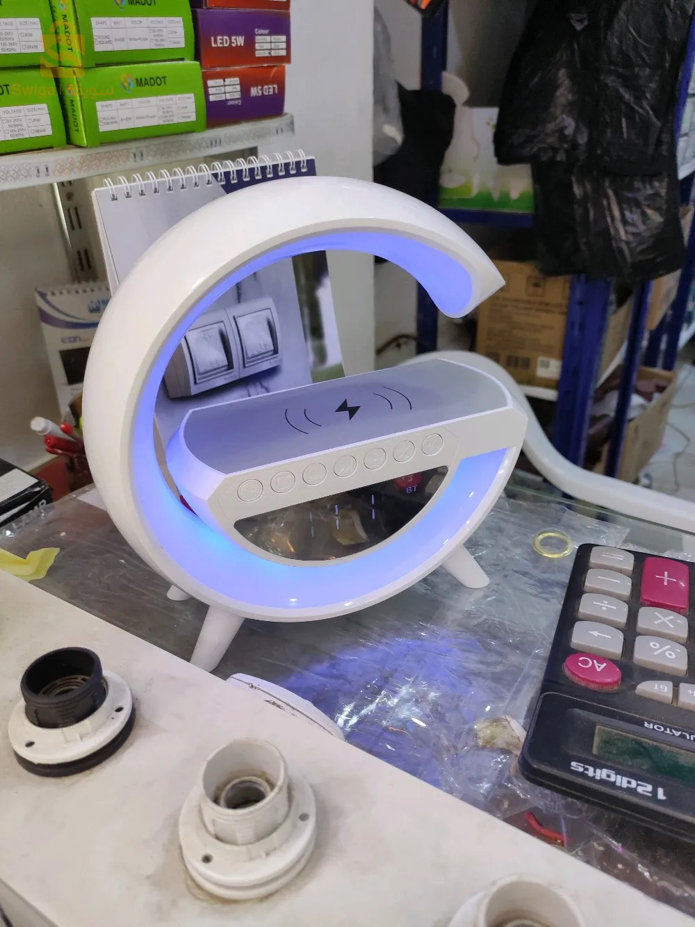 led lamp speaker