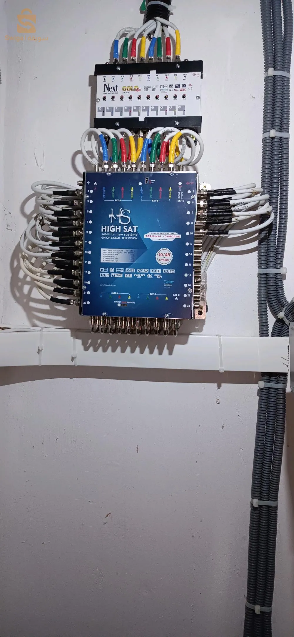 installation parabole