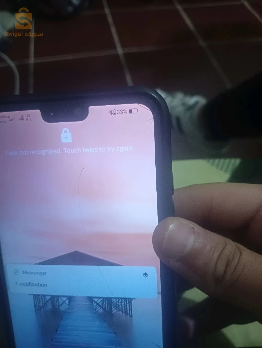 تيليفون هواوي أونور 8x فيه دربة خفيفة فل ليكرو ماتبانش