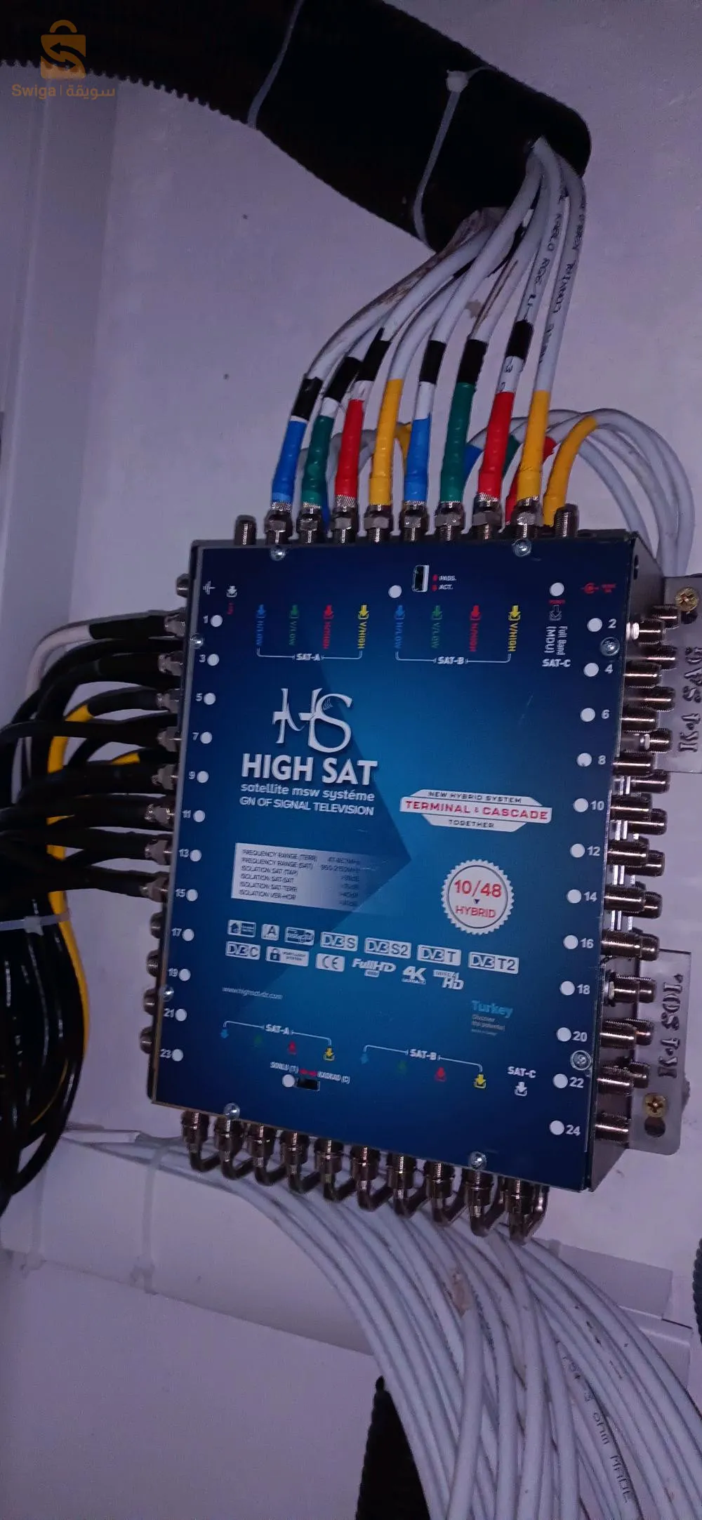 installation parabole