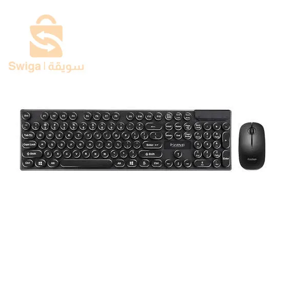 Marvo 2.4G Wireless Keyboard and Mouse Combo Set