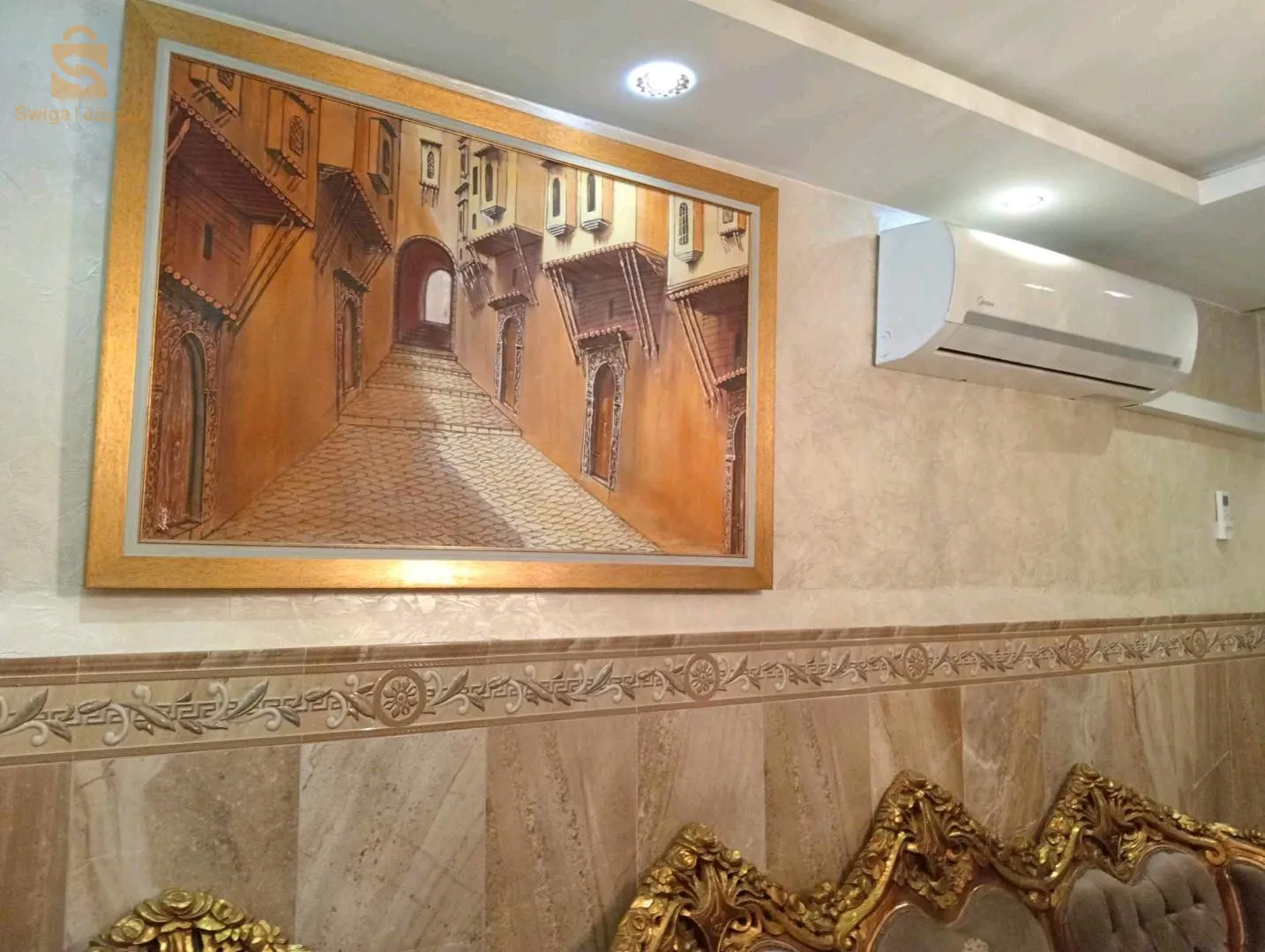 بيع شقة ثلاثة غرف باش جراح التنس