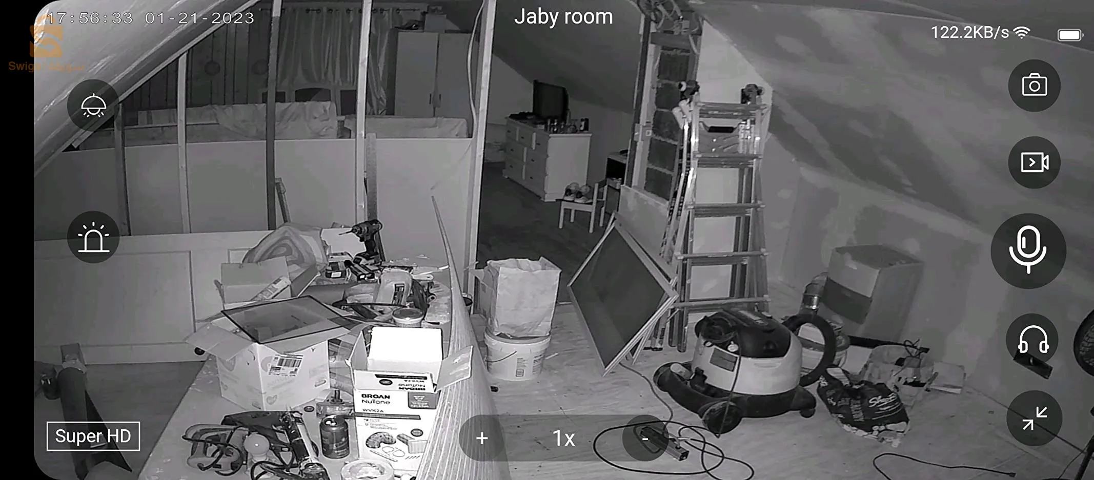 كاميرا مراقبة خارجية مقاومة لجميع الظروف المناخية + فيها بطارية مدمجة تشدلك حتى شهرين و زيد متحتاجش اسلاك و لا DVR بسومة هباال