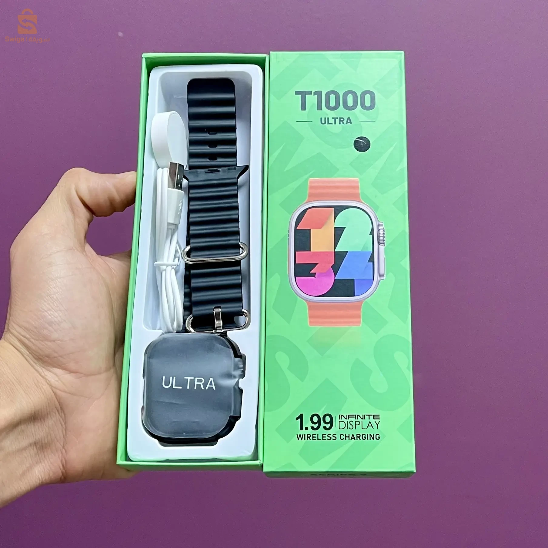 ساعة سمارت واتش تي 1000إلترا
