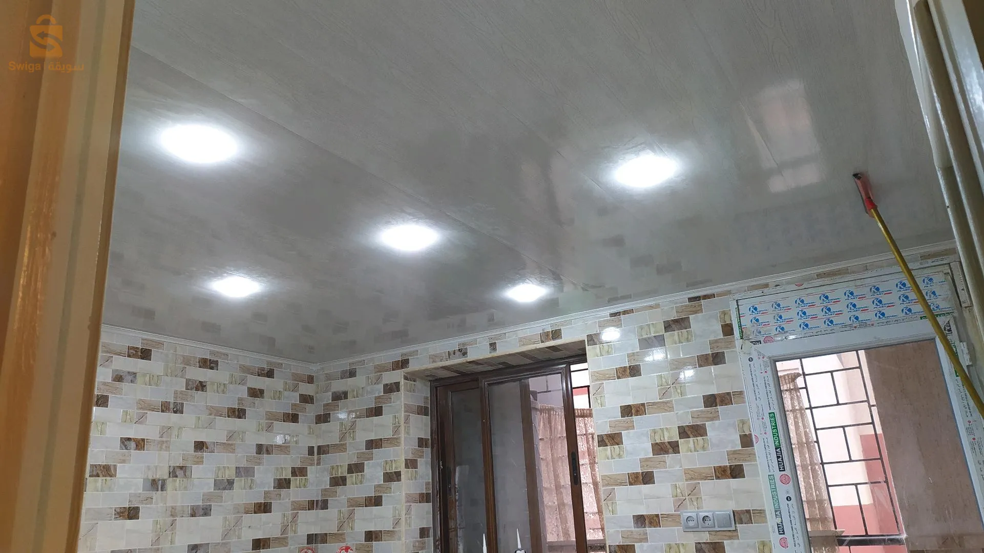 montage Foux plafond pvc