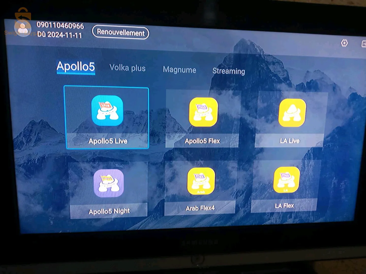 Récepteur Geant 2500 evo 4k à vendre