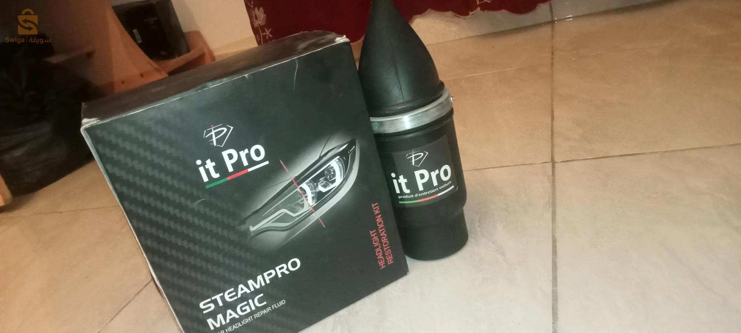 nettoyeur à vapeur phare de voiture