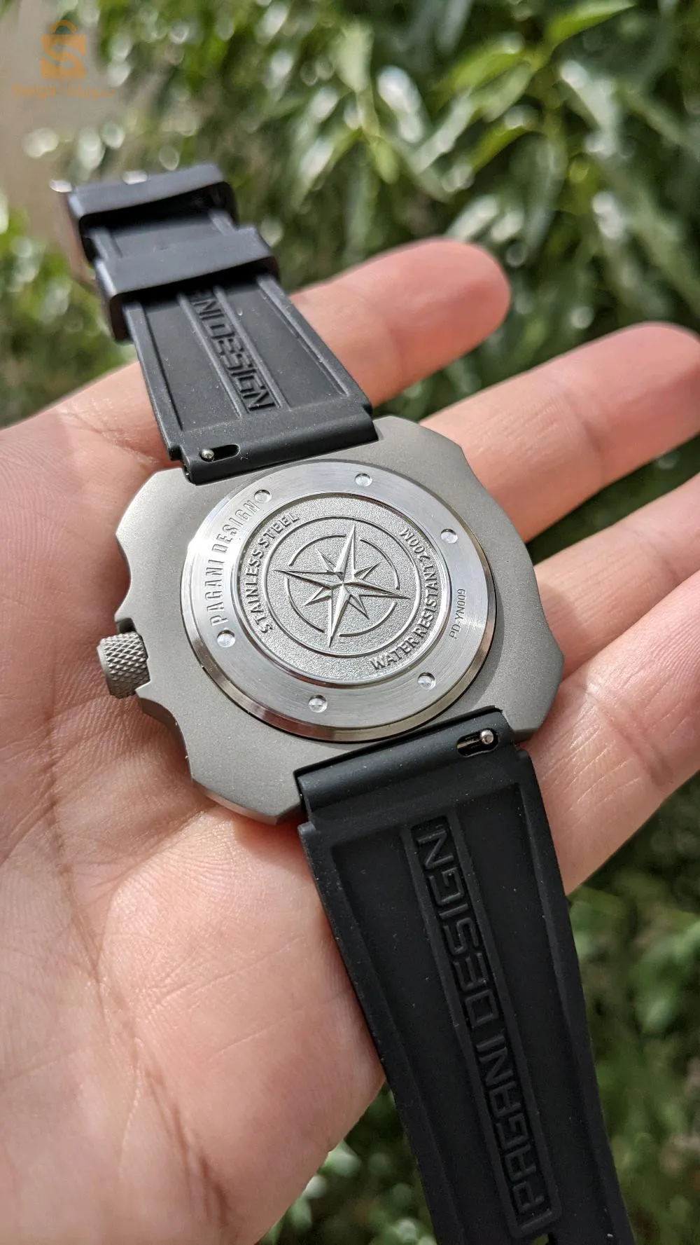 Pagani Design Montre Automatic Titanium