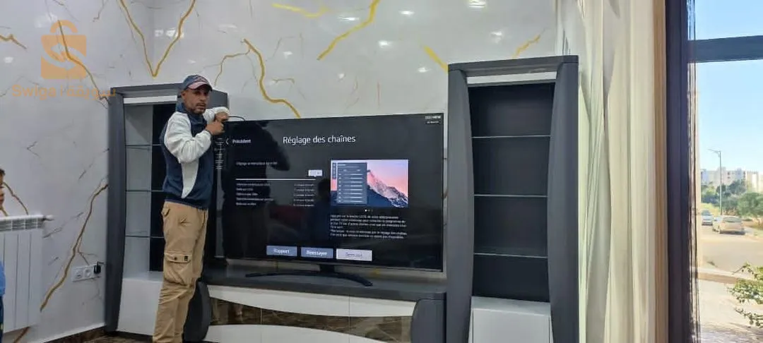 installation parabole