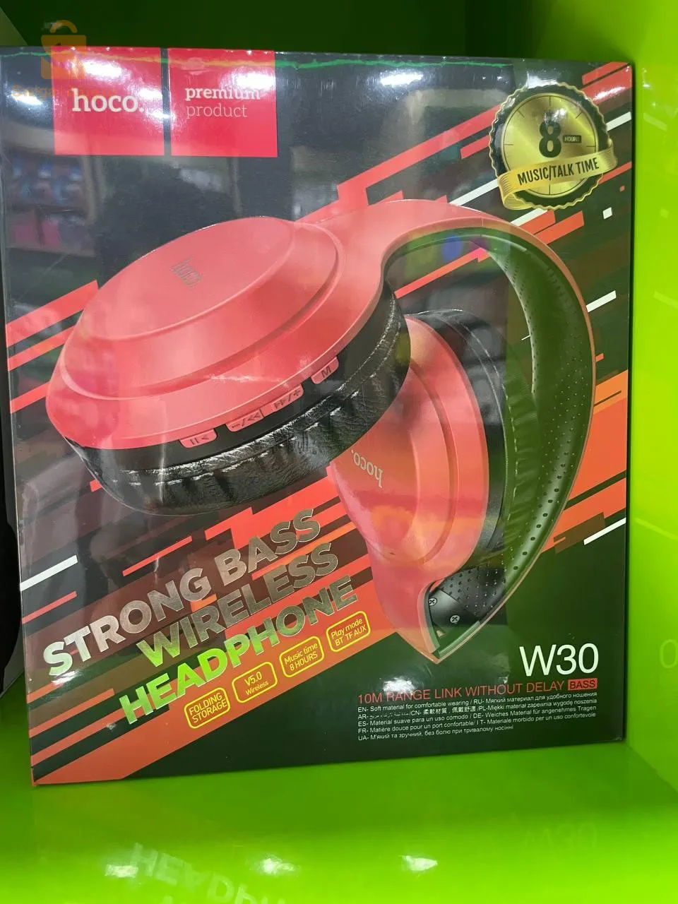 Casque Hoco W30 Bluetooth Sans Fil - Noir -