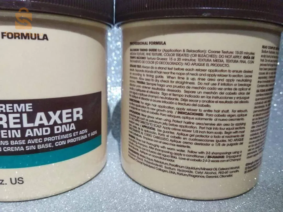 كريم فرد hair relaxer من شركة tcb الامريكيه 
المنتج مستورد واصلي  100%