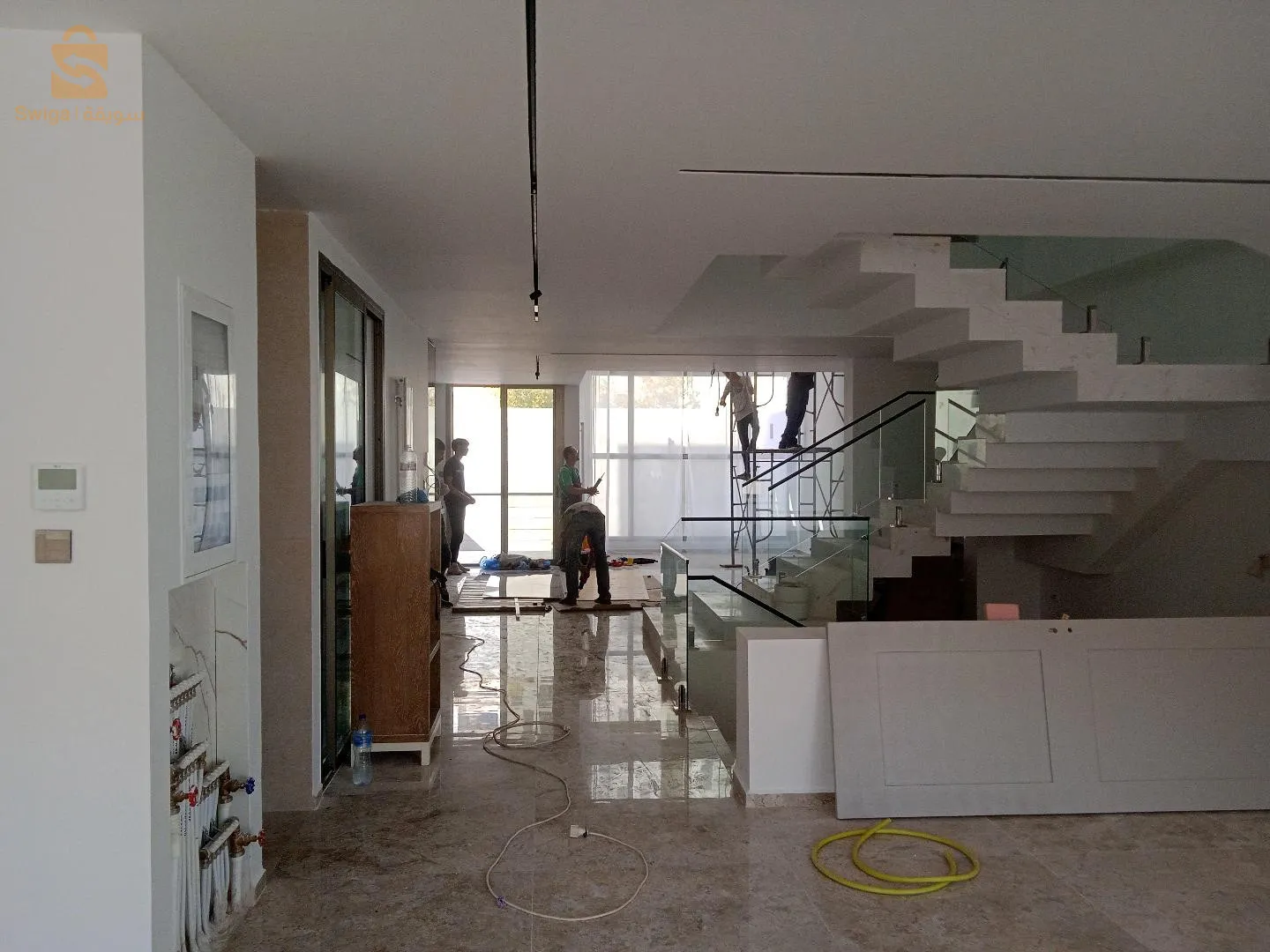 كل انواع الصباغة والديكور وبلكو بلاطر مع الإضاءة