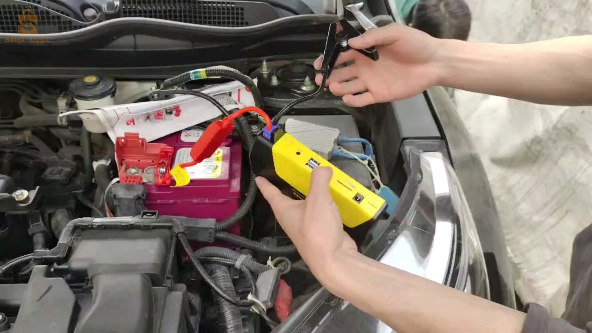 Kit d'urgence multifonctionnel 8 en 1 pour Voiture 12V - حقيبة الطوارئ المتكاملة متعددة الإستعمالات متوافقة مع كل السيارات$👍