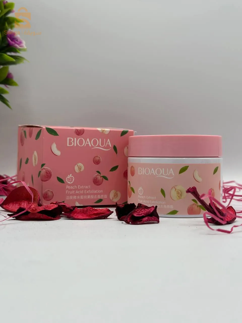 Gel exfoliant BOIAQUA à l'extrait de pêche