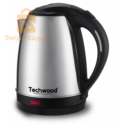 Techwood Bouilloire électrique - Inox Grenat