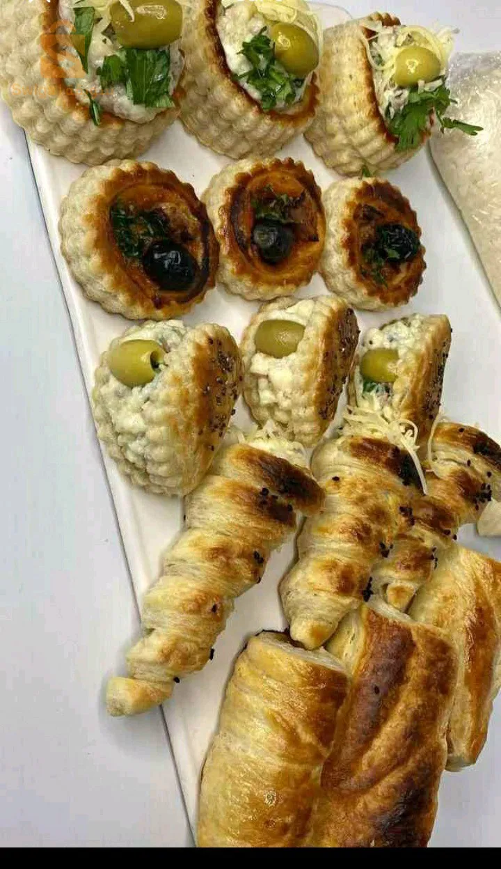 pâte feuilletée et les salé