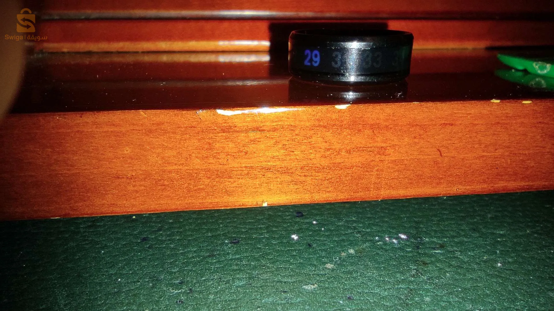 خاتم ذكي يقيس درجة الحرارة