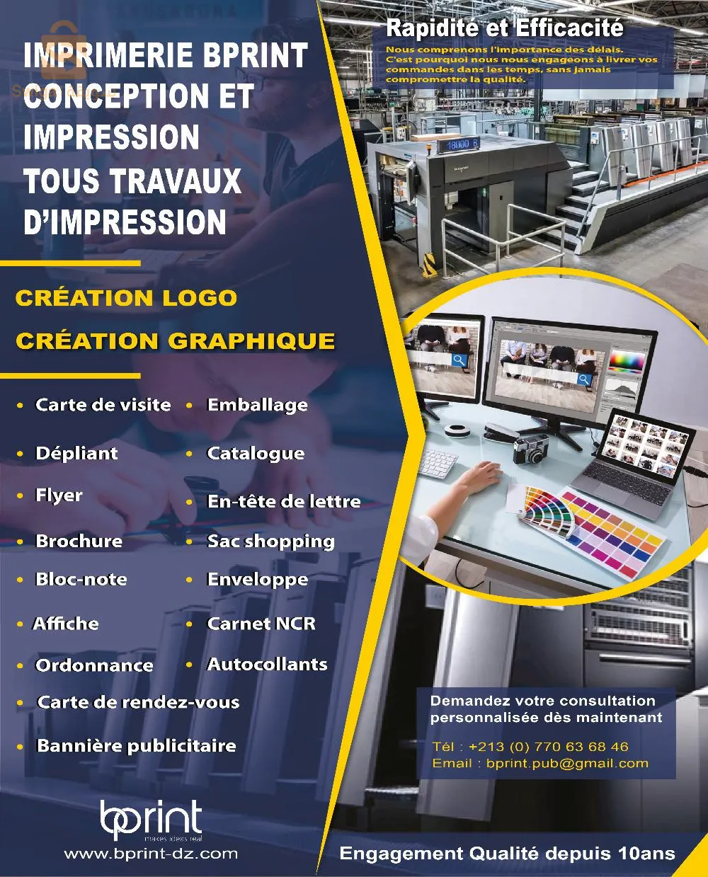 conception et impression