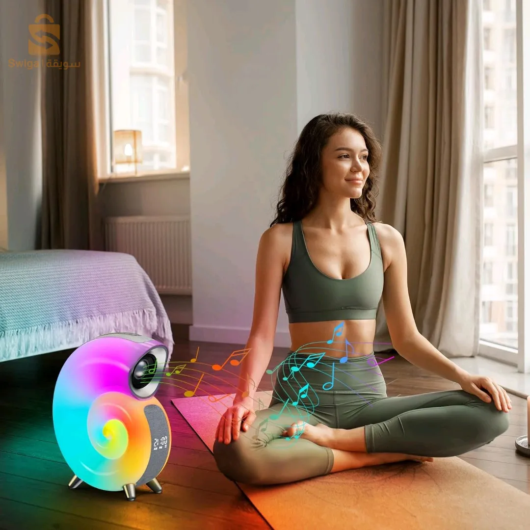 Réveil Veilleuse Intelligente Conch,RGB Bluetooth Musique Rythme Lumière - منبه ذكي على شكل محارة
【اخلق جوًا دافئًا】يجمع هذا الضوء الليلي بين وظائف المصباح ومكبر الصوت الذي يدعم تقنية البلوتوث لخلق أجواء دافئة ومريحة في منزلك. مع مجموعة متنوعة من خيارات الألوان، اختر من بين أكثر من 16 مليون لون واضبط السطوع لخلق أجواء مثالية. كما يوفر أيضًا لوحات ألوان قابلة للتخصيص ودرجات حرارة خفيفة.
7500دج
0665955230وق👉viber watts