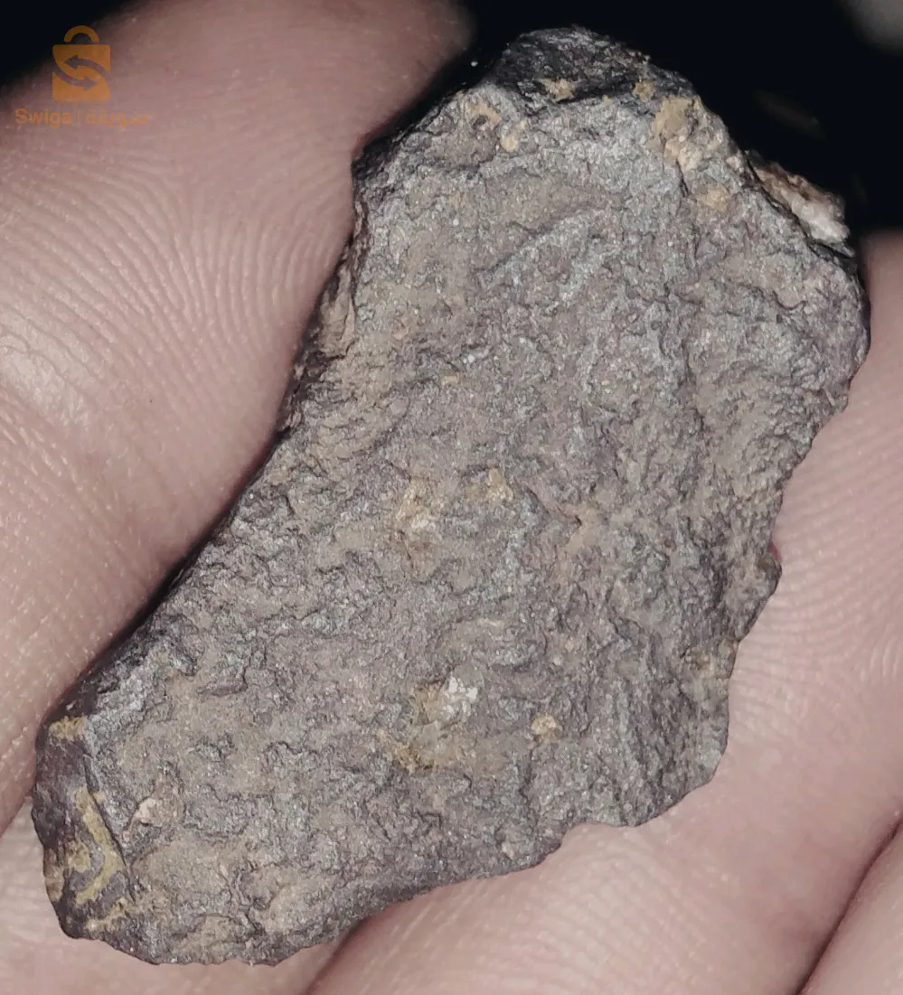 météorite trouver dans le Sahara au alentour de Béchar.
