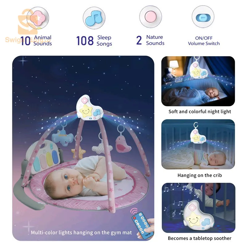 télécommande pour bébé - جهاز عرض ضوئي ليلي موسيقي مع جهاز تحكم عن بعد للطفل
ضوء الليل بيبي لونا وستيلوتا كيدز ميلودي مع جهاز عرض يحتوي الضوء الليلي على وظيفة موسيقية ووظيفة جهاز عرض، حيث يعرض النجوم الملونة بشكل جميل والقمر والصور الأخرى. مجهزة بأصوات الطبيعة بما في ذلك الصراصير والمطر والطيور والرياح والمحيطات والتيار و10 أصوات حيوانات. يهدئ ويهدئ الطفل، ويساعده على النوم بسرعة. يتضمن المصباح 108 تهويدة وأصوات عاطفية وأصوات الآلات الموسيقية وأصوات الطبيعة وغير ذلك الكثير. لم تعد بحاجة إلى الخروج من السرير أو الأريكة لتشغيلها أو إيقاف تشغيلها. يمكنك تشغيلها/إيقافها، وضبط مستوى الصوت، وتغيير الأغاني وضبط المؤقت لمدة 10/20/30 دقيقة بسهولة، باستخدام جهاز التحكم عن بعد الخاص باللعبة. الإسقاطات مع النجوم أو وظيفة الضوء الليلي. بالإضافة إلى ذلك، تعد ميزة الإضاءة الليلية رائعة عندما تحتاج إلى الاستيقاظ لتناول الطعام ليلاً. عمر البطارية طويل، وهي صغيرة وخفيفة بما يكفي لتعليقها على جانب سرير الأطفال أو عربة الأطفال أو حتى مقعد السيارة.

جهاز عرض موسيقي بإضاءة ليلية للأطفال لحن
10 أصوات حيوانات.
108 التهويدات.
جهاز التحكم عن بعد متضمن.
الأبعاد: 13x13x5 سم
3000دج
0665955230وق👉viber watts