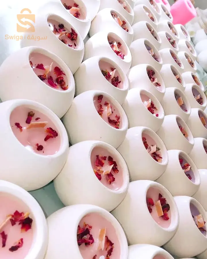 شموع معطرة جملة و ديتاي لكل مناسباتكم