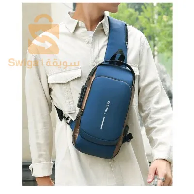 Sacoche Antivol Multi poches Chargement USB imperméable