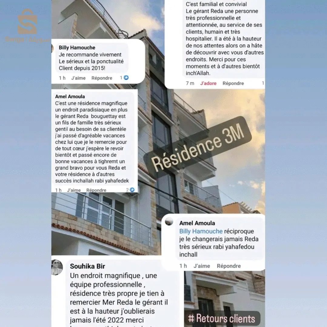 location des appartements