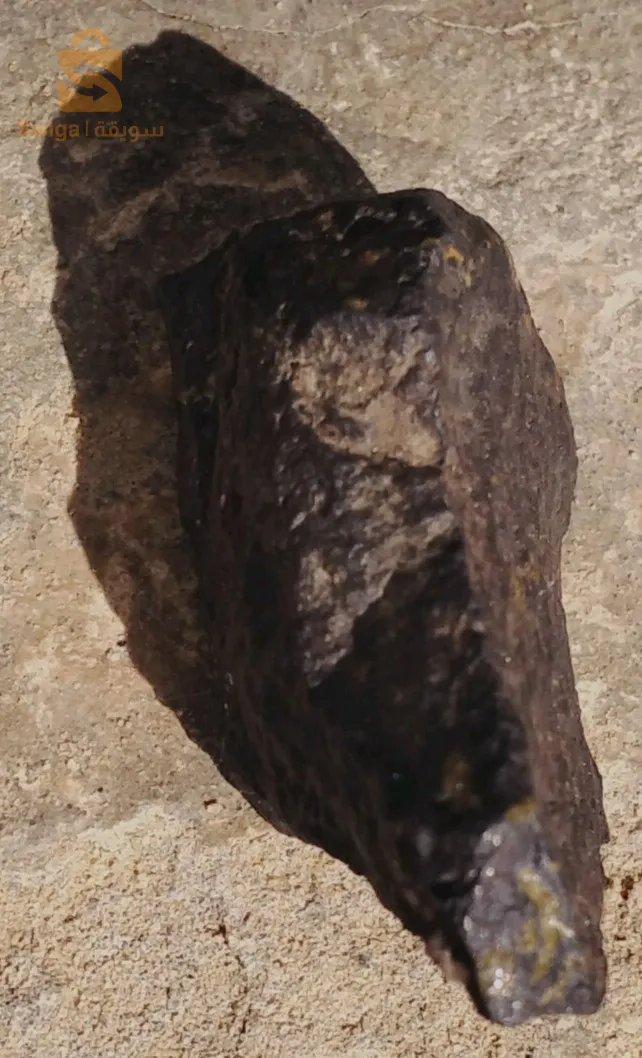 météorite trouver dans le Sahara au alentour de Béchar.
