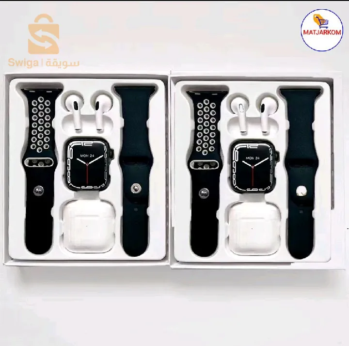 Smart Watch W26 noir et rose