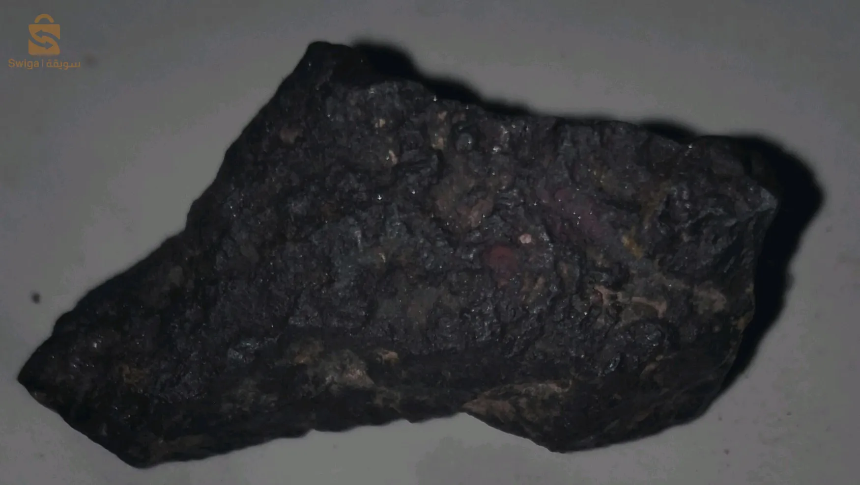 météorite trouver dans le Sahara au alentour de Béchar.