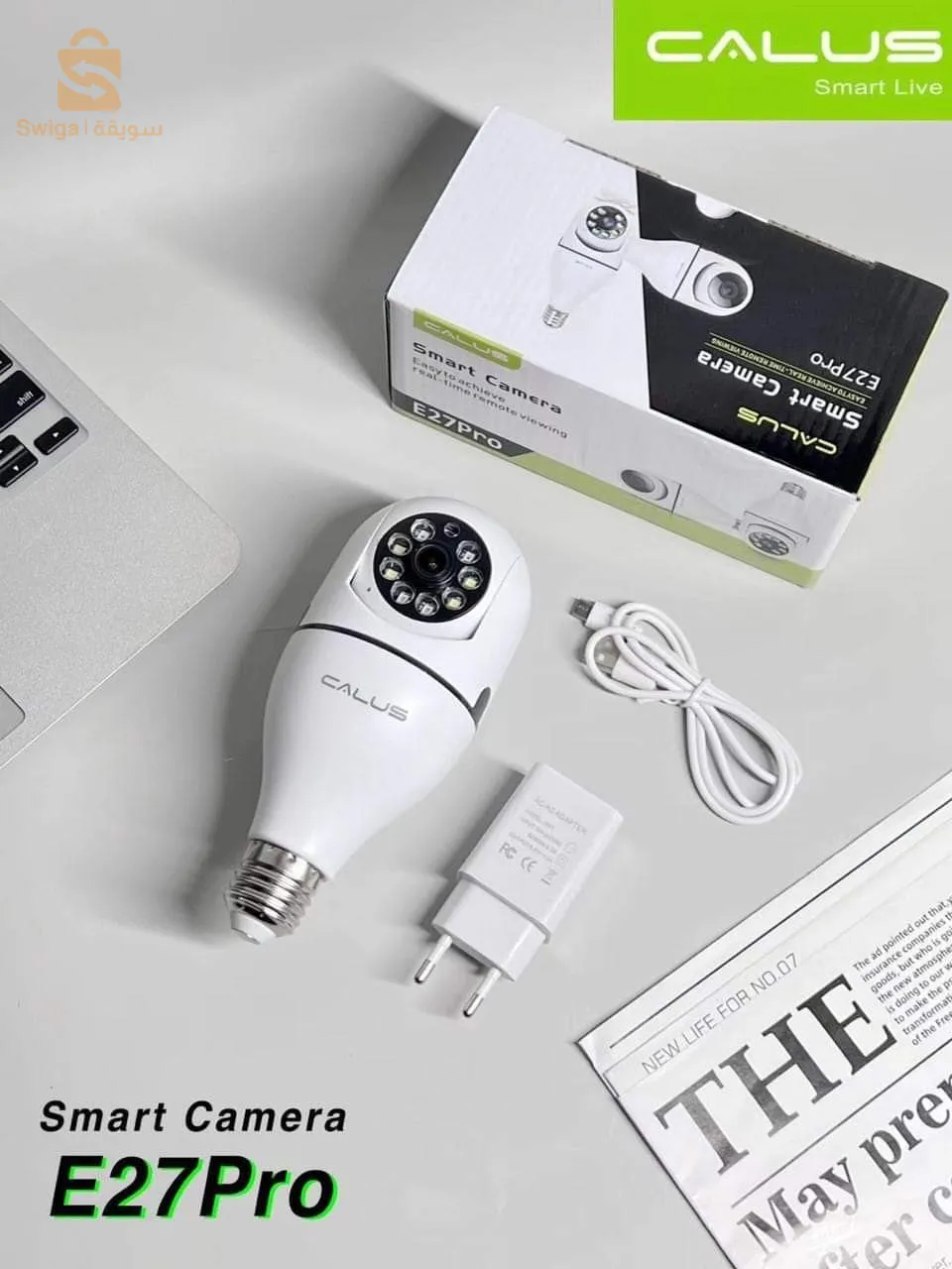 Smart Wifi Camera Calus E27pro $🤍🤍