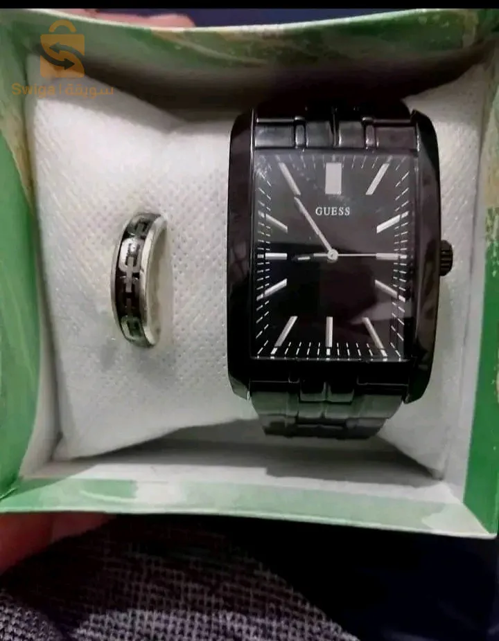 Montre Guess original haba caba m3a bague argent homme 925